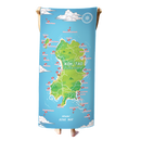 【KOH TAO】HiTurbo Dive Maps  Microfiber Quick Dry Beach Towel   sand free