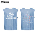 【Komodo】HiTurbo Dive maps 100% cotton shirt