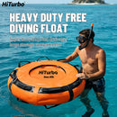 HiTurbo Duty Freedving Float  large storage compartment freedive buoy