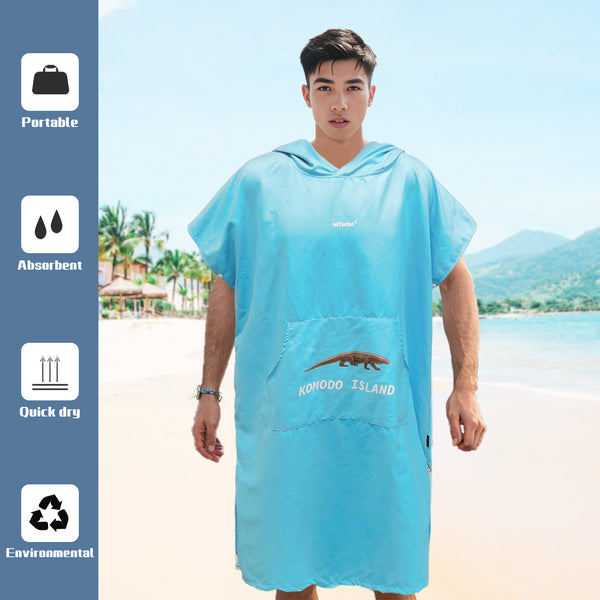 【 Komodo】HiTurbo Dive maps microfiber changing robe