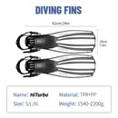 HiTurbo® scuba/free diving Fins
