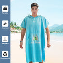 【 Bali island】HiTurbo Dive maps microfiber changing robe