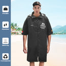 【Philippines PG】HiTurbo Dive maps microfiber zipperd robe