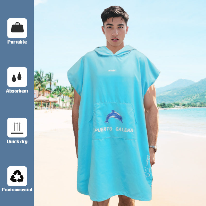 【 Philippines PG】HiTurbo Dive maps microfiber changing robe
