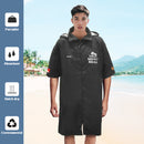 【Moalboal】HiTurbo Dive maps microfiber zipperd robe