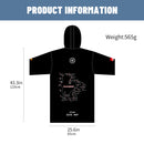 【Pulau Redang】HiTurbo Dive maps microfiber zipperd robe