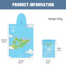【 Philippines PG】HiTurbo Dive maps microfiber changing robe