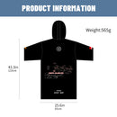 【Philippines PG】HiTurbo Dive maps microfiber zipperd robe