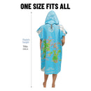 【 Komodo】HiTurbo Dive maps microfiber changing robe