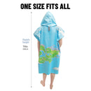【 Philippines PG】HiTurbo Dive maps microfiber changing robe