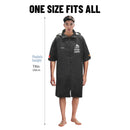 【 Semporna】HiTurbo Dive maps microfiber zipperd robe