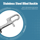 Quick release buckle hook for diving fins