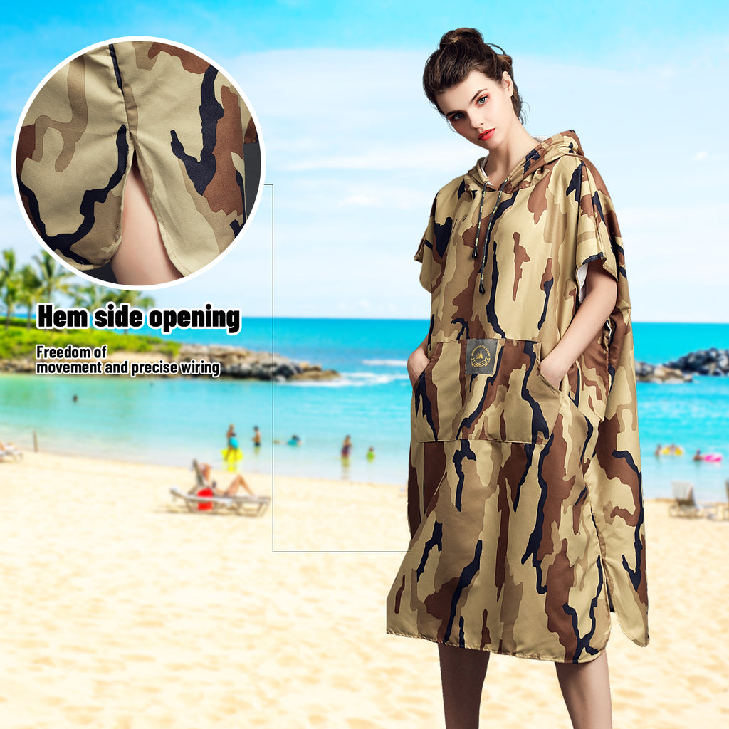 Scuba Changing Robe HiTurbo® printing microfiber changing robe