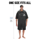 【 Komodo】HiTurbo Dive maps microfiber zipperd robe