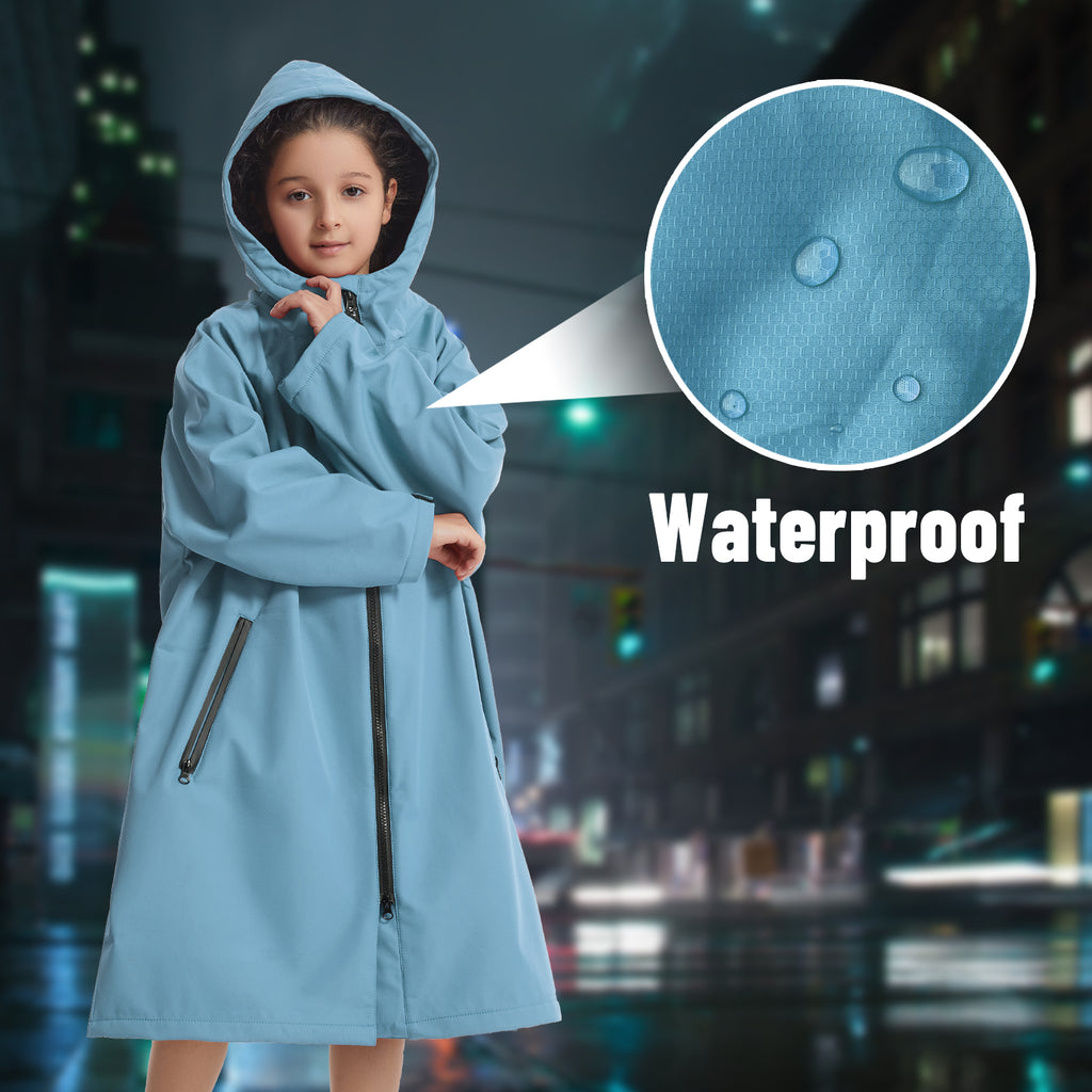 HiTurbo® Kids waterproof Outdoor Robe changing robe