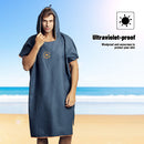 HiTurbo®  Microfiber Quick Dry Changing Robe hooded Towel