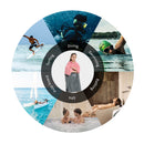 HiTurbo  Kids Microfiber Terry Changing Towel Robe,Hooded Absorbent Surf Poncho Swimming