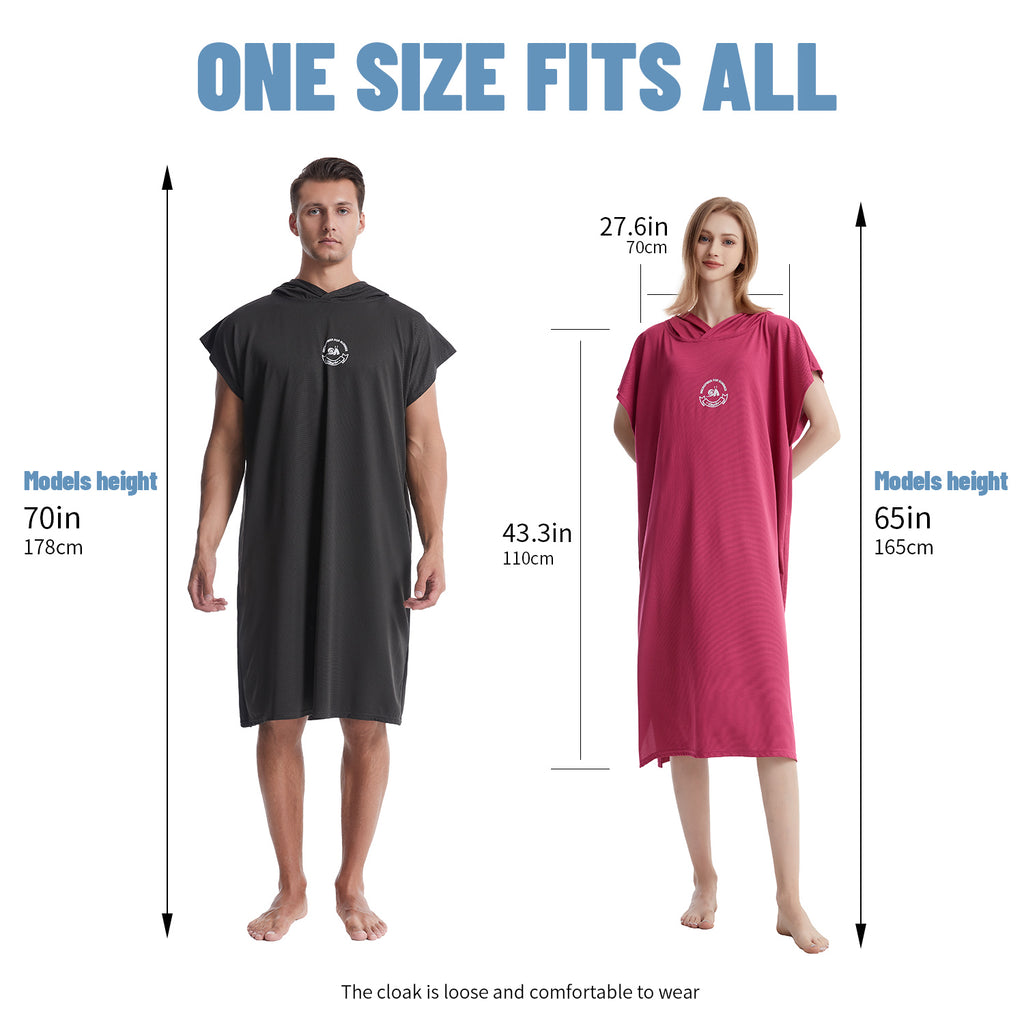 Cooling Robe HiTurbo® microfiber cooling changing robe UV proof breathable