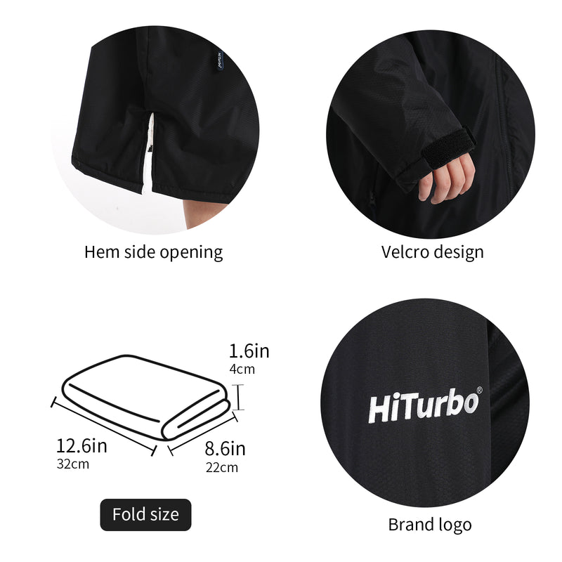 HiTurbo® super light weight Weather proof Warmth Changing Robe Outdoor Robes