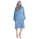 HiTurbo® Microfiber Fleece Long Sleeve Robe