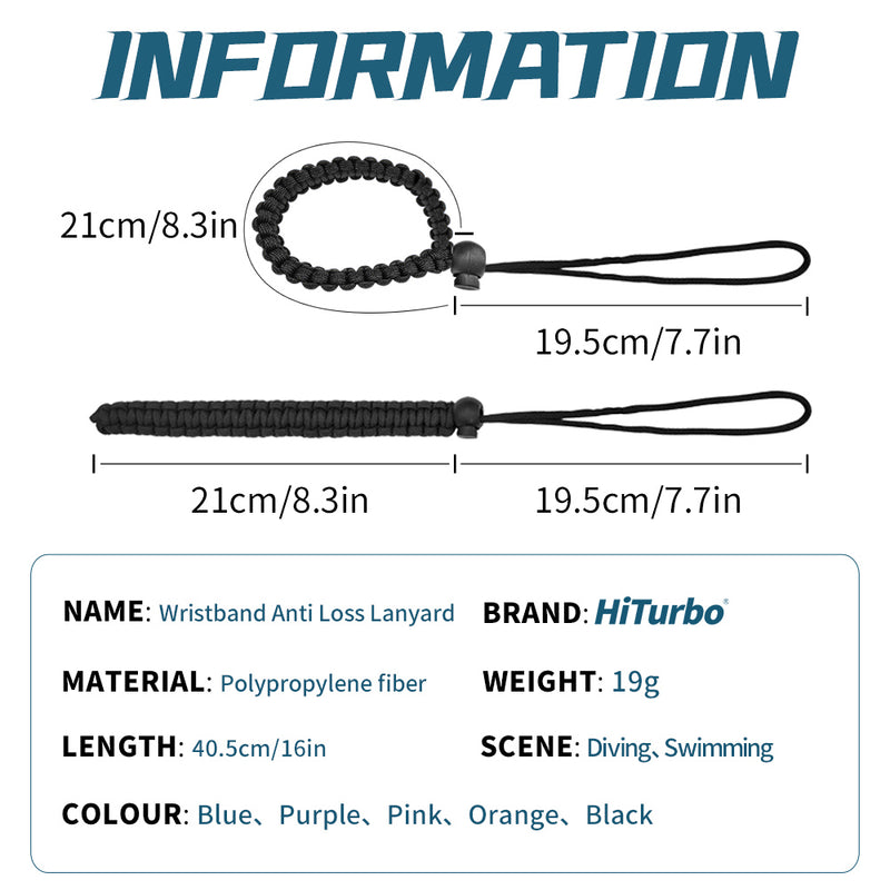 HiTurbo Wristband Anti Loss Lanyard