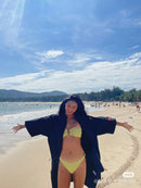 HiTurbo Waterproof Windproof Surf Poncho changing robe