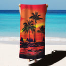 Microfiber Terry Printing Beach Towel for travel swimming, diving ,surfing ,bath