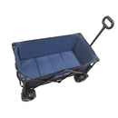 HiTurbo® Collapsible Folding Wagon, Wagon Cart Heavy Duty Foldable with Removable Wheels,