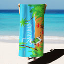Microfiber Terry Printing Beach Towel for travel swimming, diving ,surfing ,bath