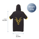 HiTurbo® Quick-Dry Surf Changing Robe zipper design