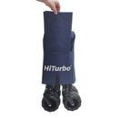 HiTurbo® Collapsible Folding Wagon, Wagon Cart Heavy Duty Foldable with Removable Wheels,