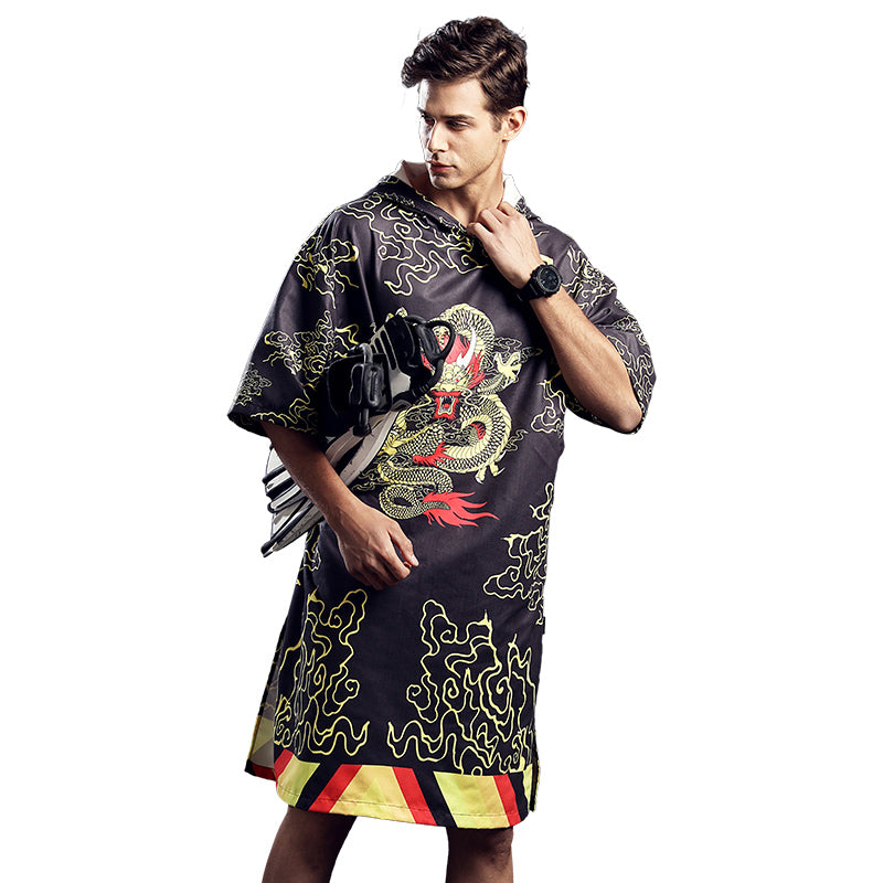 Emu Robe HiTurbo® Microfiber changing Robe with emperor design
