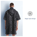 HiTurbo Adult Quick Dry Changing Robe With Star Printing