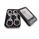 HiTurbo® 316 2-Pack 316 Stainless Steel Swivel Eye Bolt Snap Hook