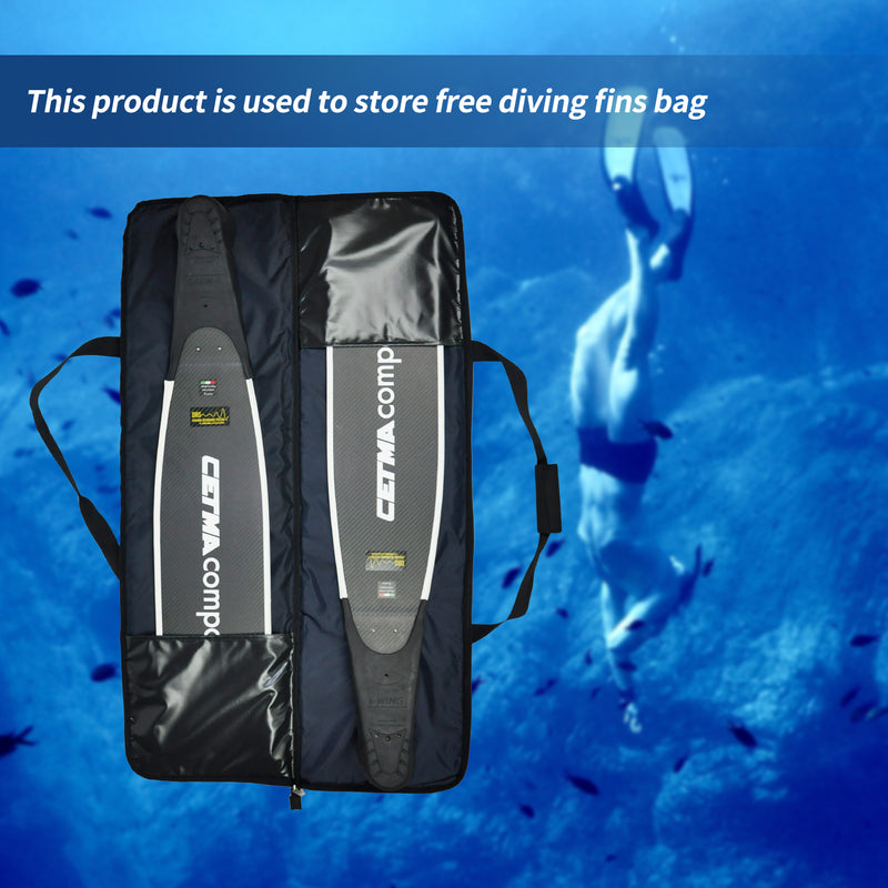 HiTurbo®  Diving Long free diving Fins Protective Bag