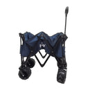 HiTurbo® Collapsible Folding Wagon, Wagon Cart Heavy Duty Foldable with Removable Wheels,