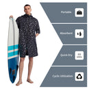 HiTurbo Adult Quick Dry Changing Robe With Star Printing