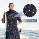HiTurbo Adult Quick Dry Changing Robe With Star Printing