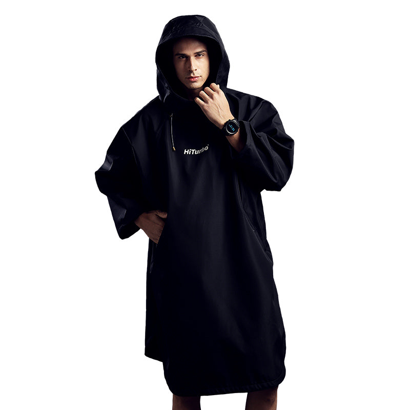 HiTurbo® waterproof changing robe poncho