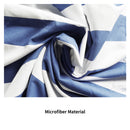 HiTurbo®  Stripe Microfiber Beach Towel SAND FREE