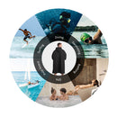HiTurbo Waterproof Windproof Surf Poncho changing robe