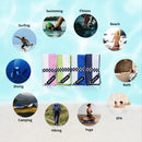 HiTurbo®  Stripe Microfiber Beach Towel SAND FREE