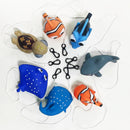 Diving scuba tank hanger toy